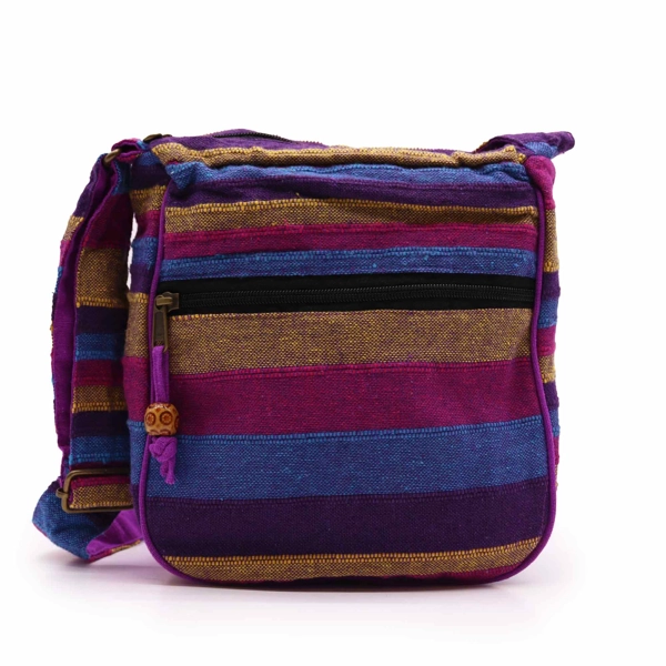Bolsa de Ombro Nepal (Alça Ajustável) - Flores Silvestres