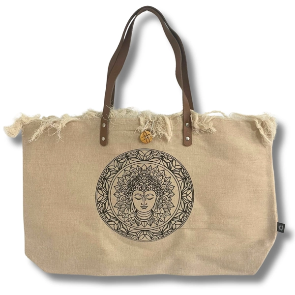 Bolsa com Alça de Couro Natural - Inspiração