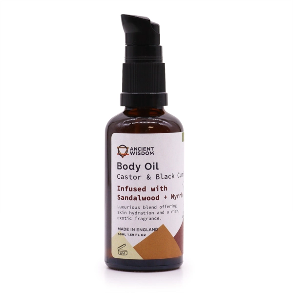 Óleo Corporal Orgânico 50 ml - Sândalo e Mirra