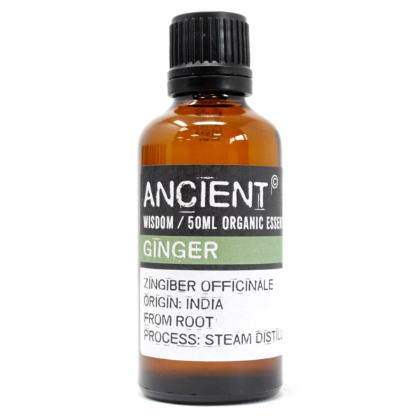 Óleo Essencial Orgânico de Gengibre50ml