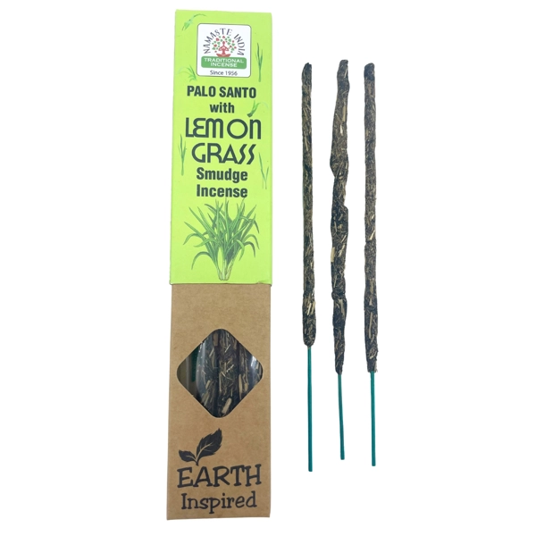 Incenso de Fumigação Inspirado na Terra - Capim-limão