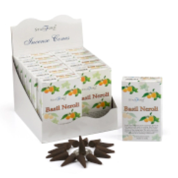 Cones de incenso de bambu