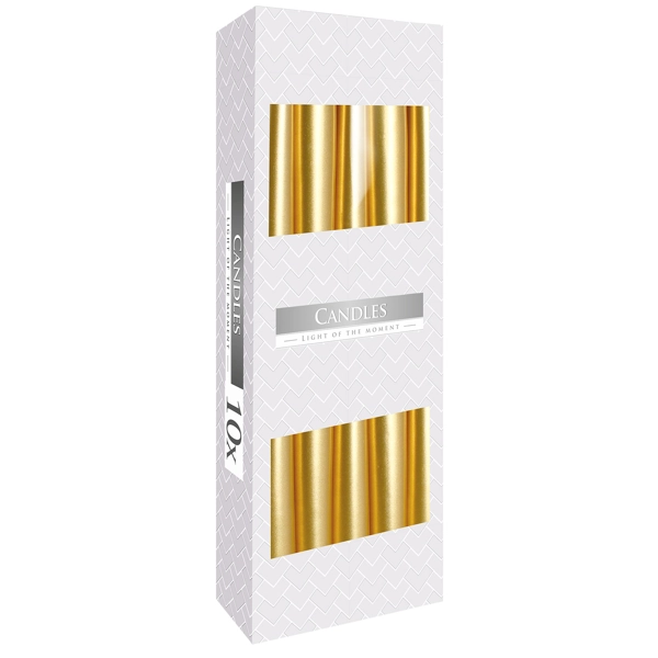 Velas Cônicas - Ouro